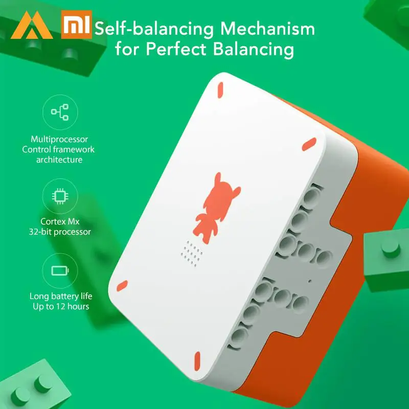 Xiaomi MITU Robot Builder DIY Building Blocks Bluetooth 4.0 Programmable Smart Track Kit APP Xioami Xiomi Mi | Электроника