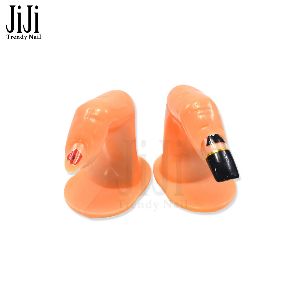 Модные ногти 1 шт. пластиковые искусственные пальцы модель тренировка Нейл-арт