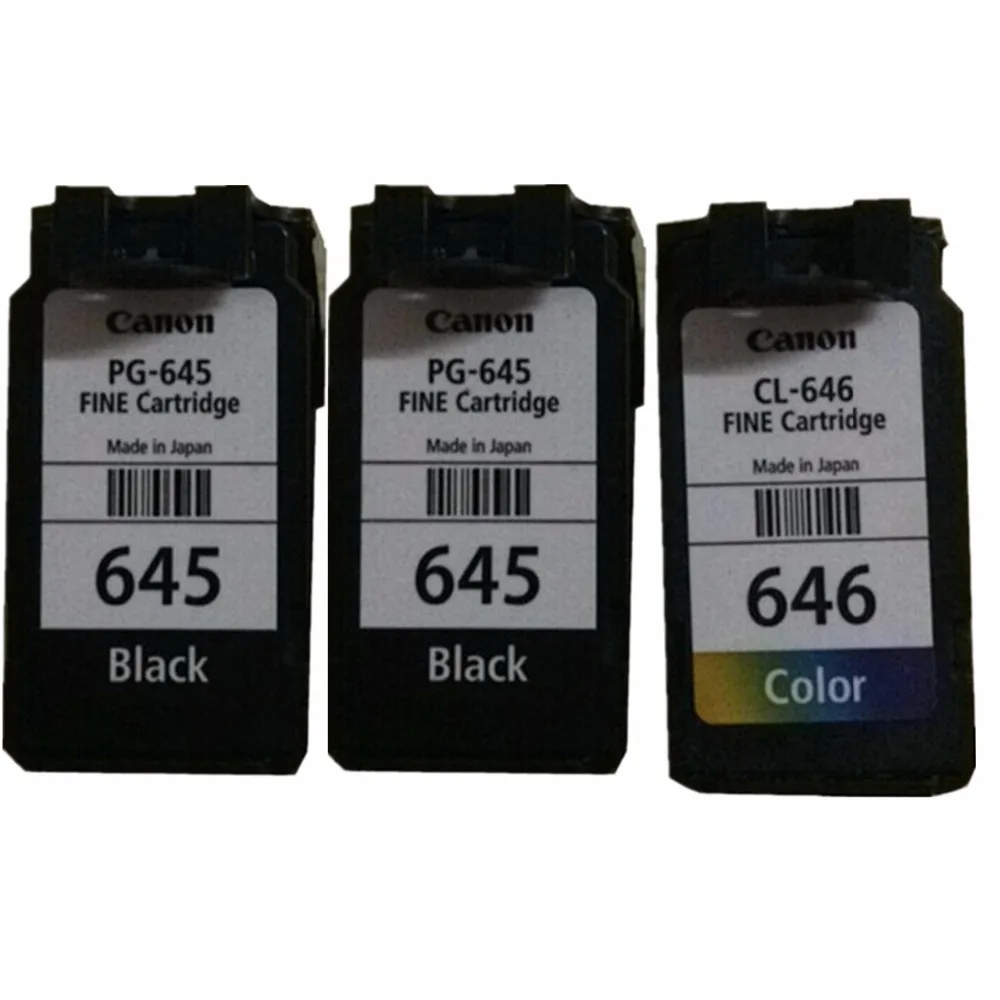 Восстановленные чернильные картриджи для Canon PG 645 XL 645XL PG645 CL646 Pixma MG2460 MG2560 MG2960 MG2965