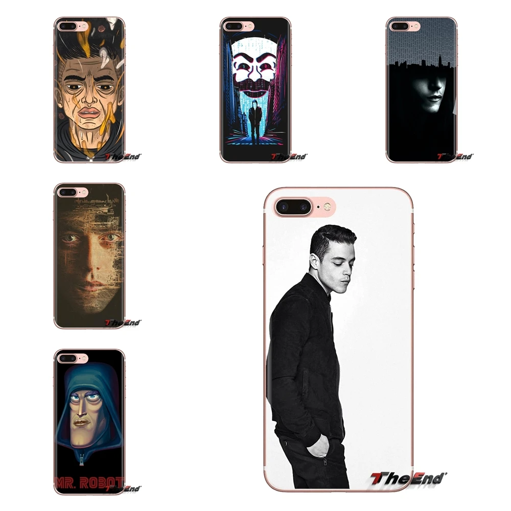Soft Transparent Shell Covers Mr robot Rami malek Alderson For Xiaomi Redmi 4A S2 Note 3 3S 4 4X 5 Plus 6 7 6A Pro Pocophone F1 |
