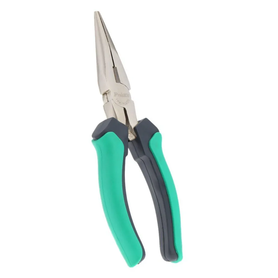 Продажа Proskit 1PK-709DS плоскогубцы с длинным носом инструмент для зачистки кабеля