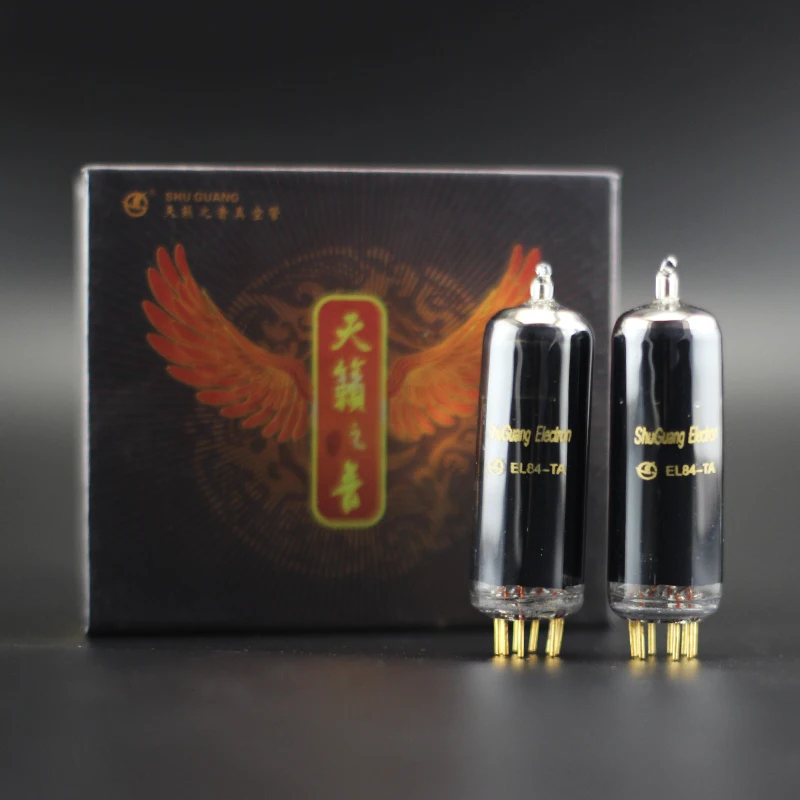Бесплатная доставка 1 шт. Shuguang EL84 TA(6P14 6BQ4) усилитель HIFI|Усилители мощности| |
