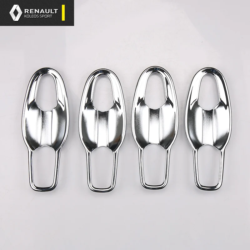 High-quality ABS Chrome Door Handle Bowl For Renault Koleos 2017 2018 2019 Car-styling Car-covers | Автомобили и мотоциклы