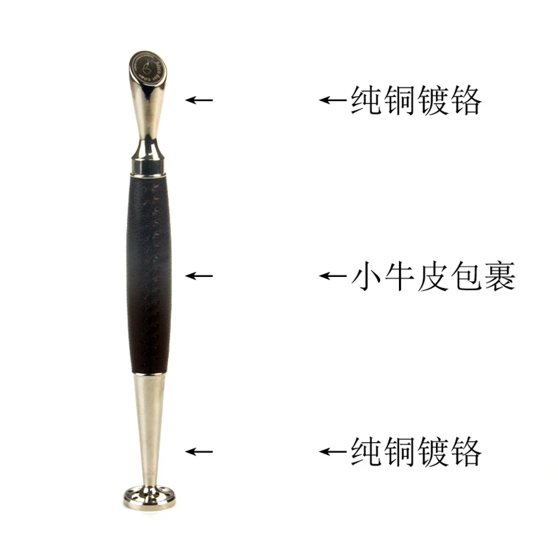 Аксессуары для курения табака черная кожа т477|pipe tool|tobacco pipetobacco pipe tamper |