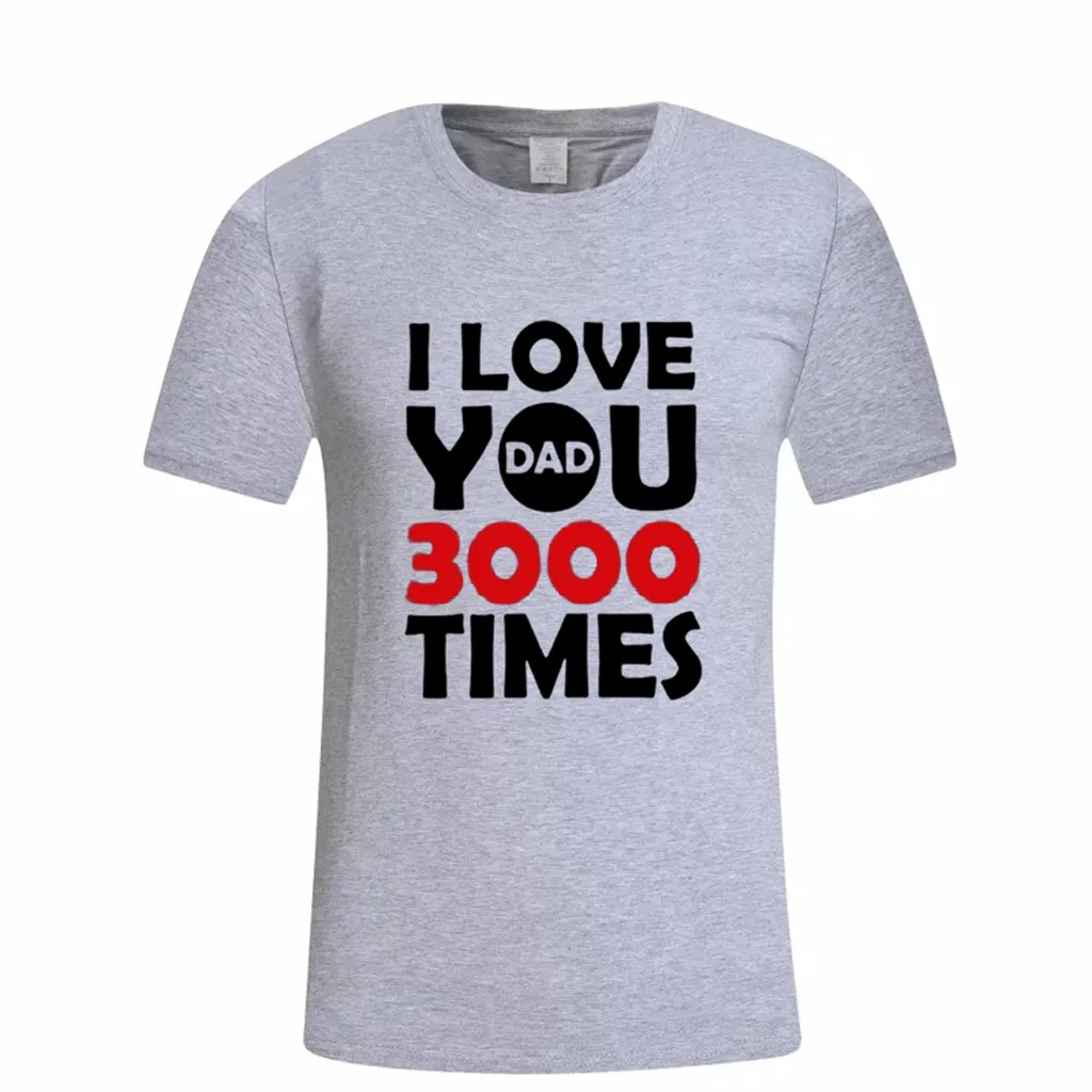 I Love You 3000 футболка wo для мужчин/мужчин Marvel Железный человек Забавные Футболки