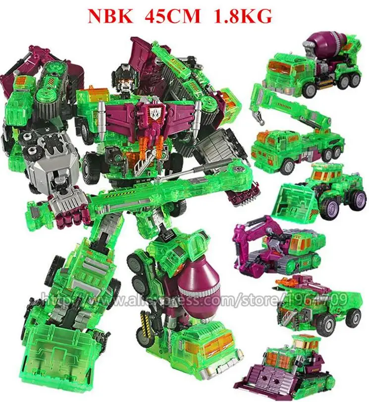 Weijiang 5 в 1 трансформационный фильм игрушки Аниме predaking Опустошитель робот KO G1 фигурка самолета Модель Дети Мальчики игрушки