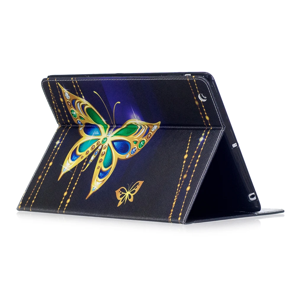 Чехол книжка из искусственной кожи с мультяшными животными для ipad Mini1 2 3 чехол
