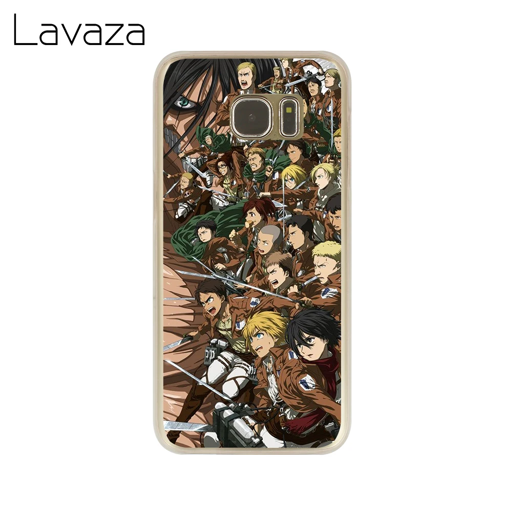 Lavaza аниме атака на Титанов Чехол для телефона samsung Galaxy J7 J6 J5 J3 J1 J2 2018 2017 2016 2015 США ЕС