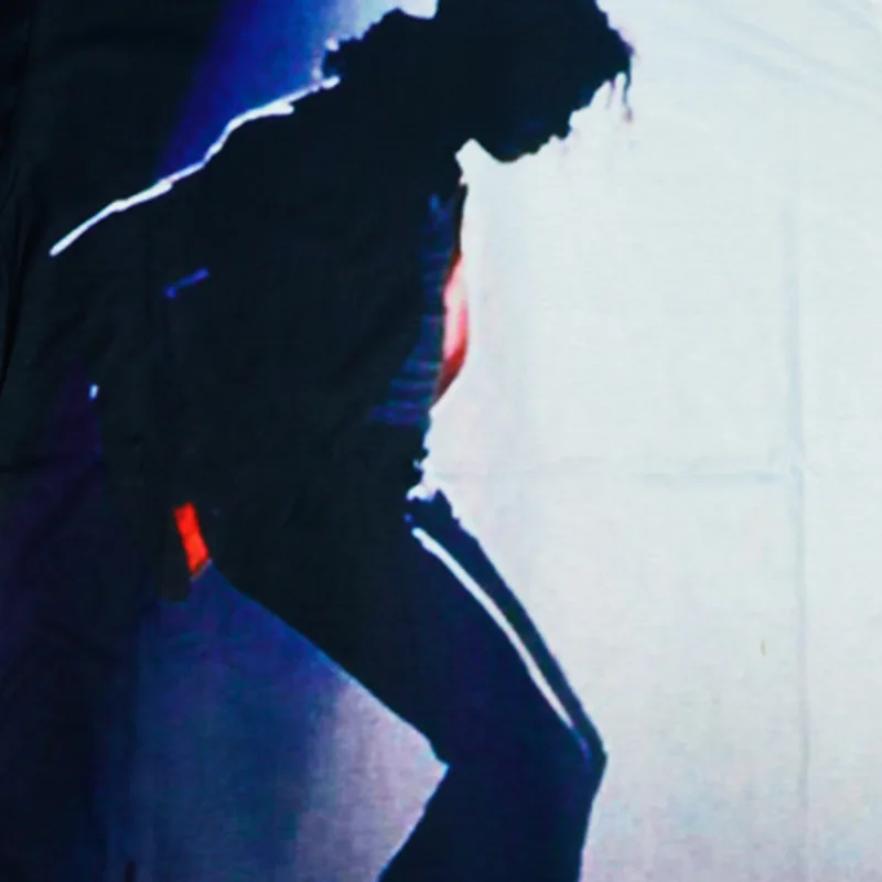 Редкая Майкл Джексон крутая футболка в стиле панк с принтом Луны памяти