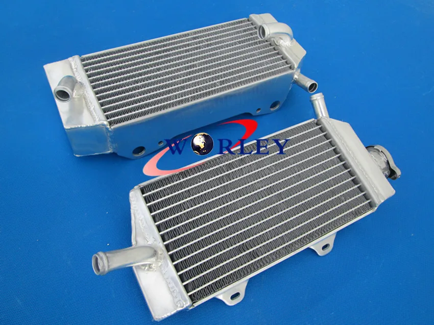Для Honda CRF450 CRF450R CRF 450 R CRF 450R 2005 2006 2007 2008 05 06 07 08 Алюминий радиатора
