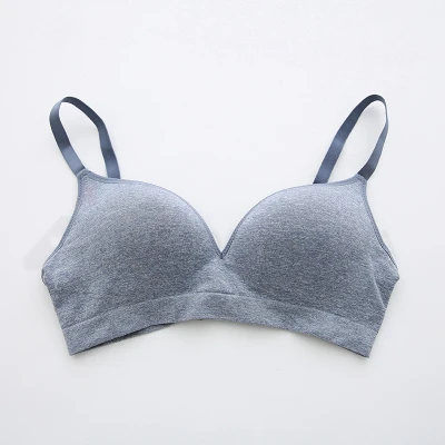 100 pcs Ladies Seamless Bra Gather Sexy Lingerie Bra Push Up Brassiere Bralette Sutian Underwear Bras For Women Plus Size