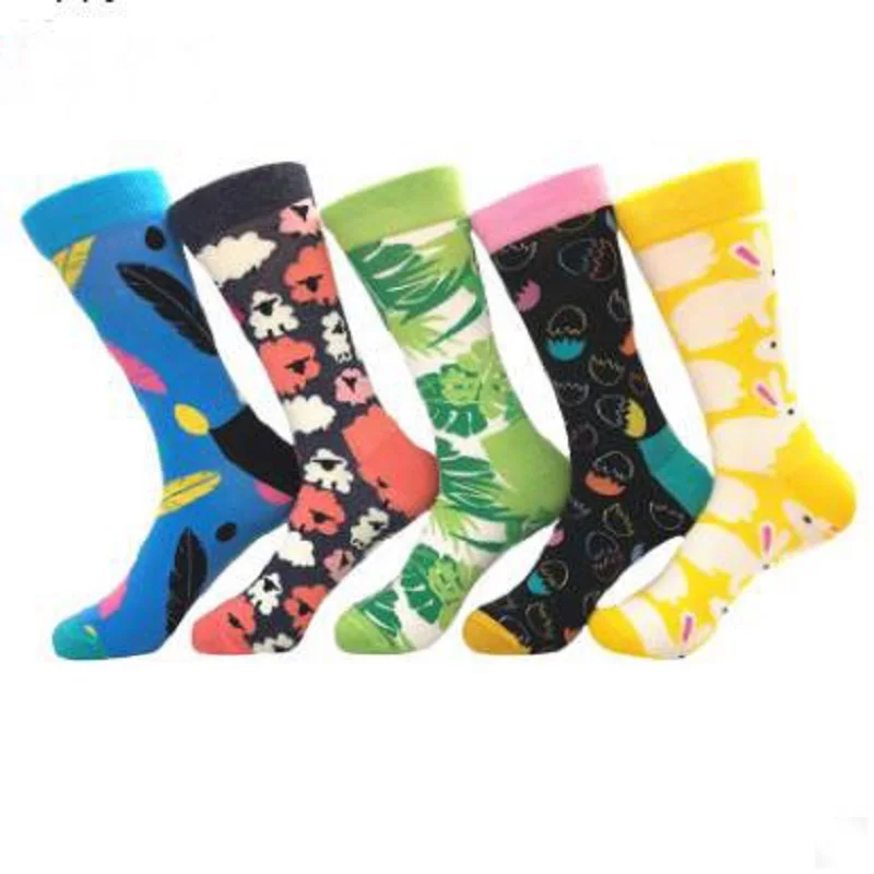 

5 pairs cotton men's socks