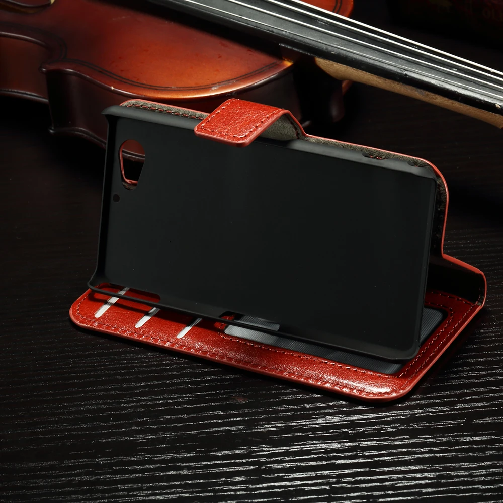 Flip cover for Sony Xperia Z2 mini Leather wallet case For phone funda coque bags | Мобильные телефоны и аксессуары