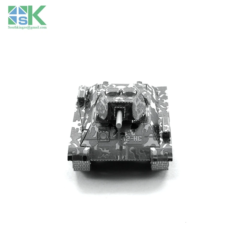 2016 Новый 3D металл модель типа ТАНК Т-34 Военной вентилятора коллекция головоломки