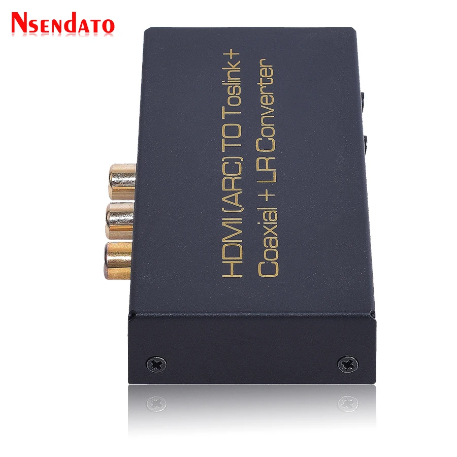 HDMI оптический цифровой коаксиальный аналоговый аудио адаптер ARC Toslink L/R конвертер