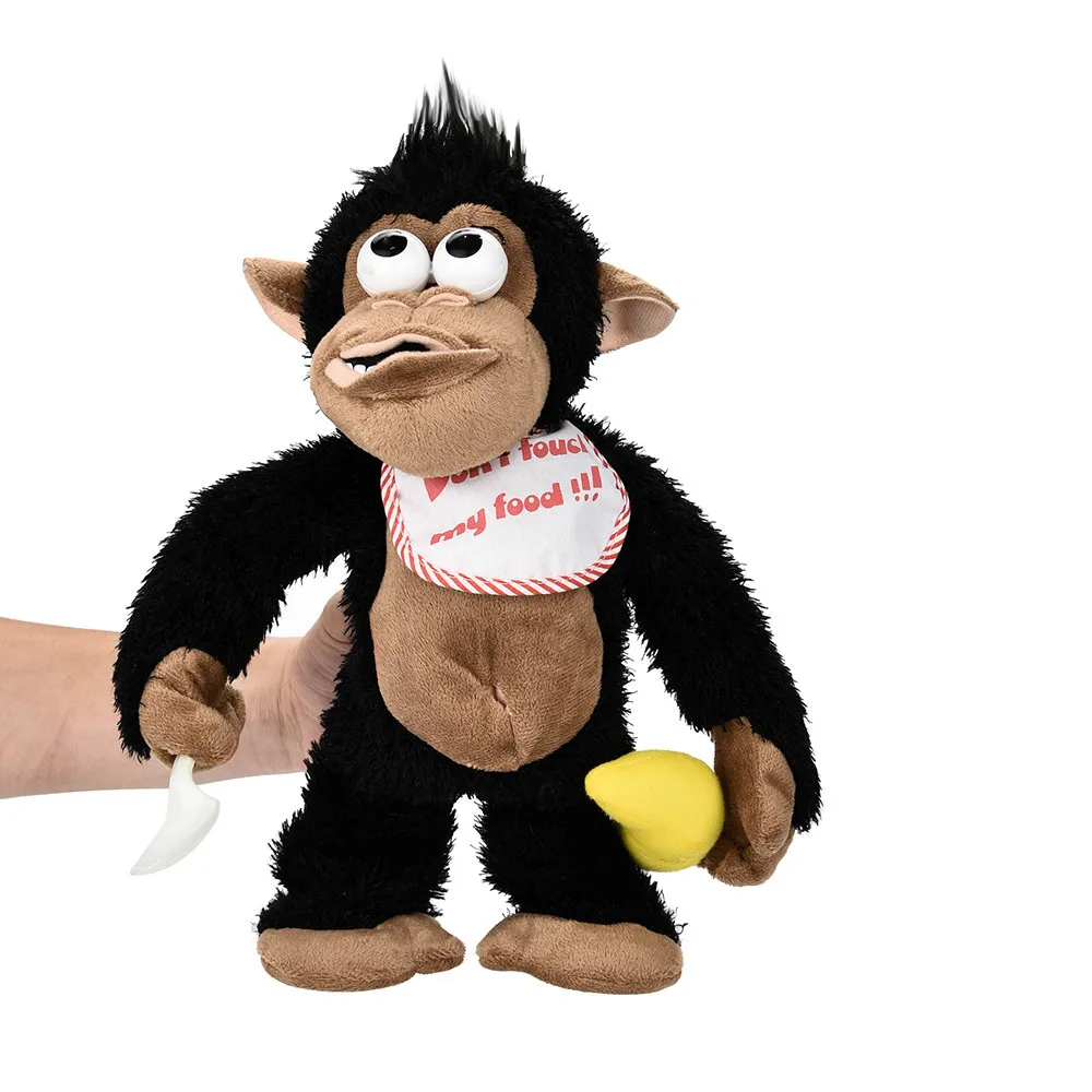 Novelty Funny Crying Monkey Electronic Stuffed Toy Tricky Doll For Kids &amp Adults Motion Sound Shouts Screams Drop Shipping | Игрушки и