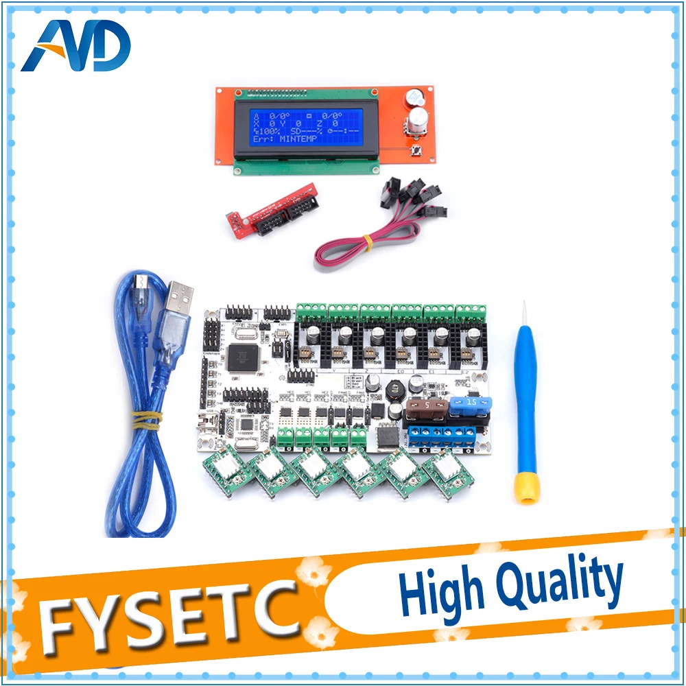 Обновление Румба + плюс материнская плата 2004 ЖК-дисплей Экран дисплея 6 шт.