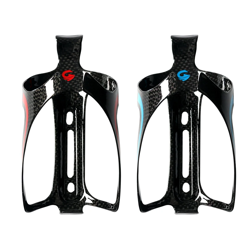 2017 ASIAOCM 3K glossy Full Carbon Fiber Bicycle Water Bottle Holder Ultralight Road Bike Cage MTB Parts | Спорт и развлечения