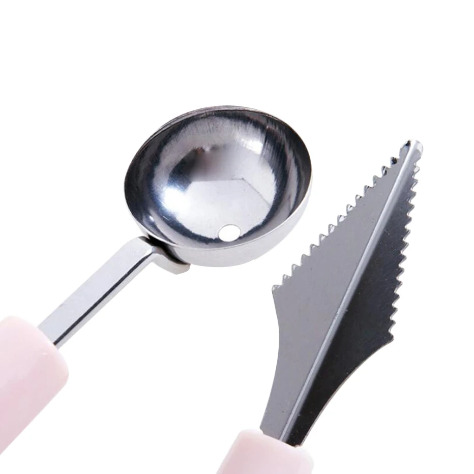 Basedidea мячик дыни Совок фруктовый и овощной шарик чайник ложка 2-в-1 фруктовое