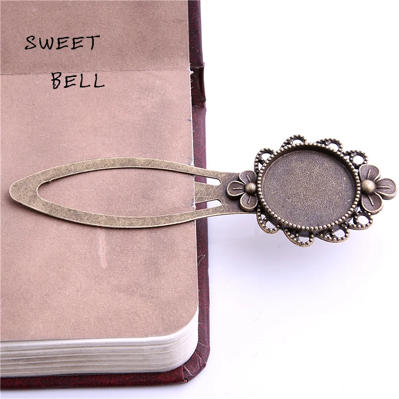 Sweet Bell 8 шт двухцветная легированная камея с цветочным узором стальные закладки 20