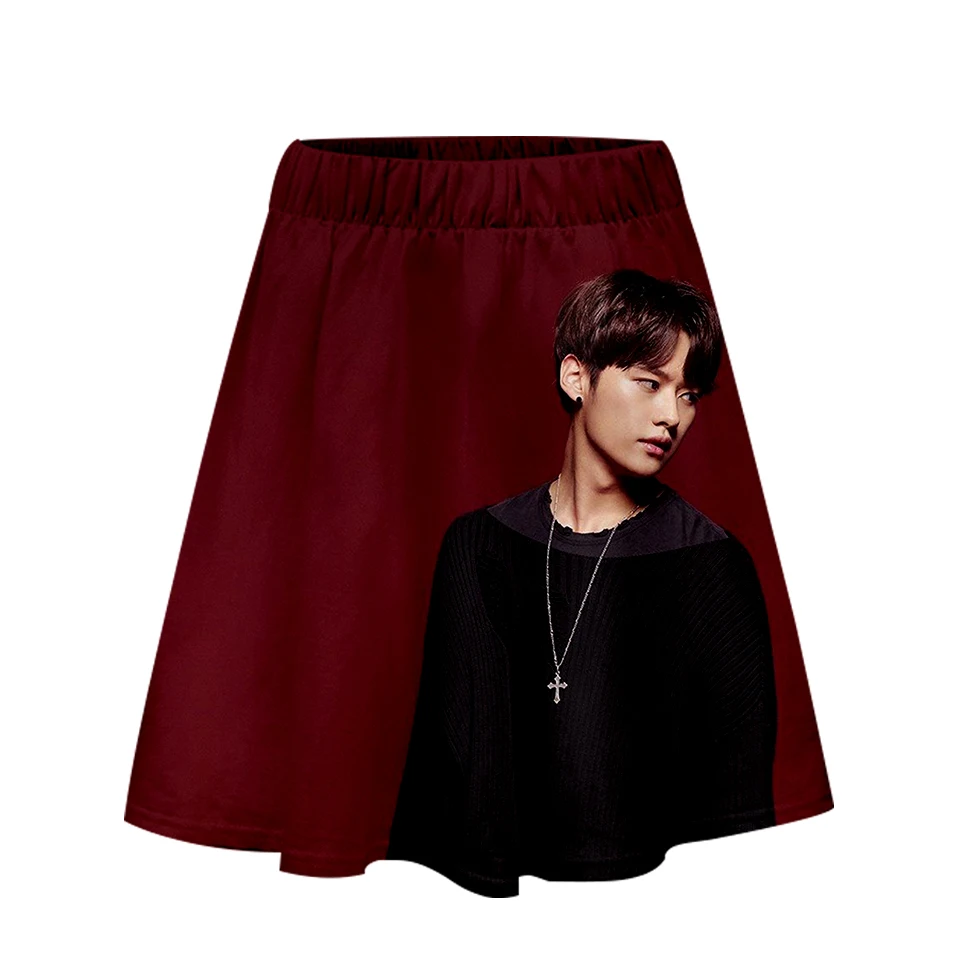 Straykids 3D печатных юбки для женщин с замком молнией модные повседневные короткие 2019