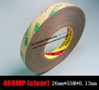 (26 мм * 55 метров * 0,13 мм) 3 м 468 МП прозрачная Двухсторонняя клейкая лента для передачи поддельных ногтей, париков, деталей печатной платы, сборка