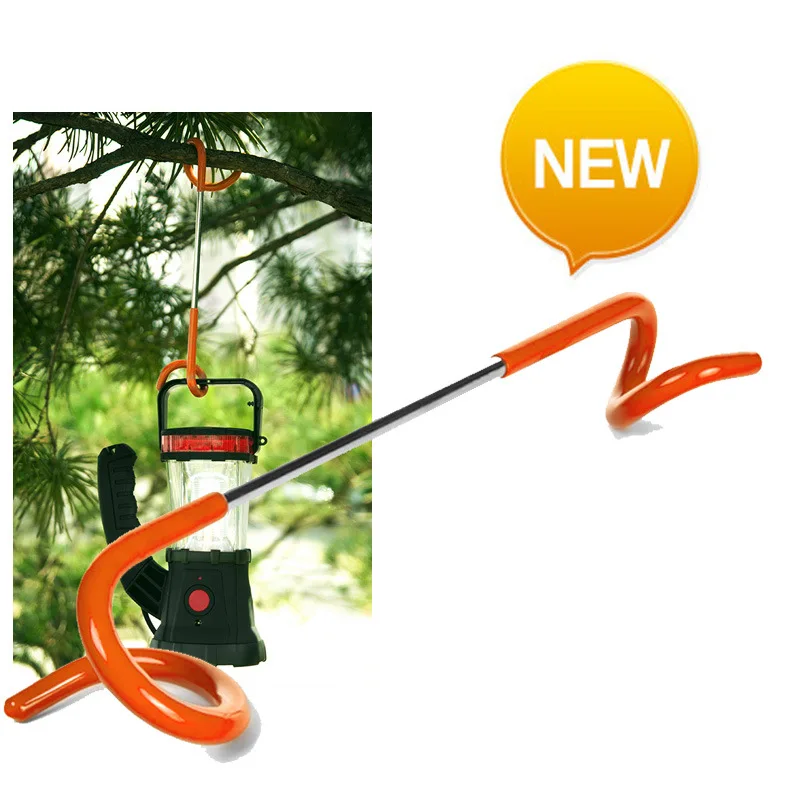 Уличная кемпинговая палатка крючки для лампы многофункциональная спиральная