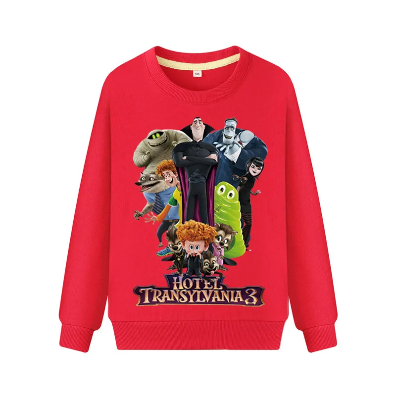 Монстры на каникулах 3 весенние толстовки для детей одежда Прямая доставка