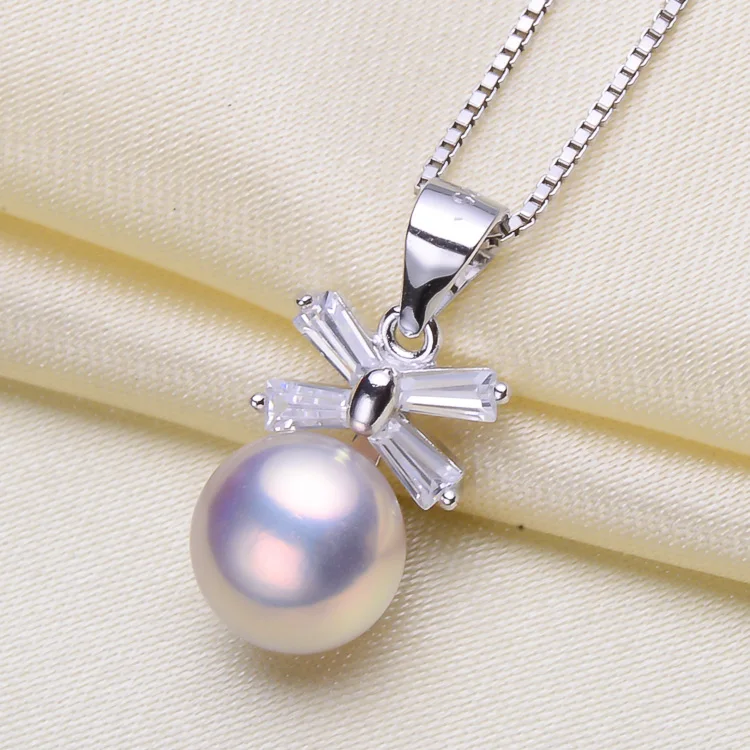 Подвеска из серебра 925 пробы с жемчугом 3 шт./лот | Украшения и аксессуары