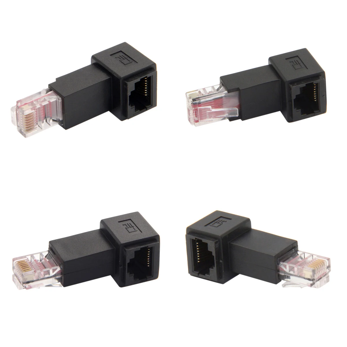 Кабель с многоугольным RJ45 Cat 5e папа мама Lan Ethernet Сетевой удлинитель