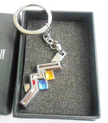 Ожерелье для ключей финальная фантазия с космическим истребителем и молнией