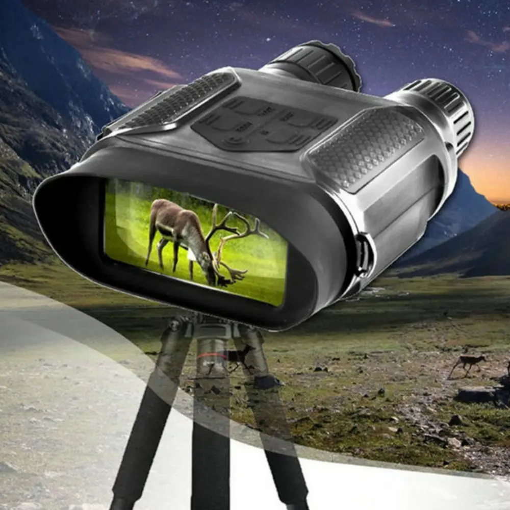 Цифровой Ночное видение бинокль для Охота 7x31 с 2 дюймов TFT ЖК дисплей HD