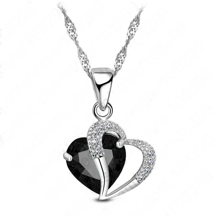 

Женское ожерелье из серебра 925 пробы, с фианитами