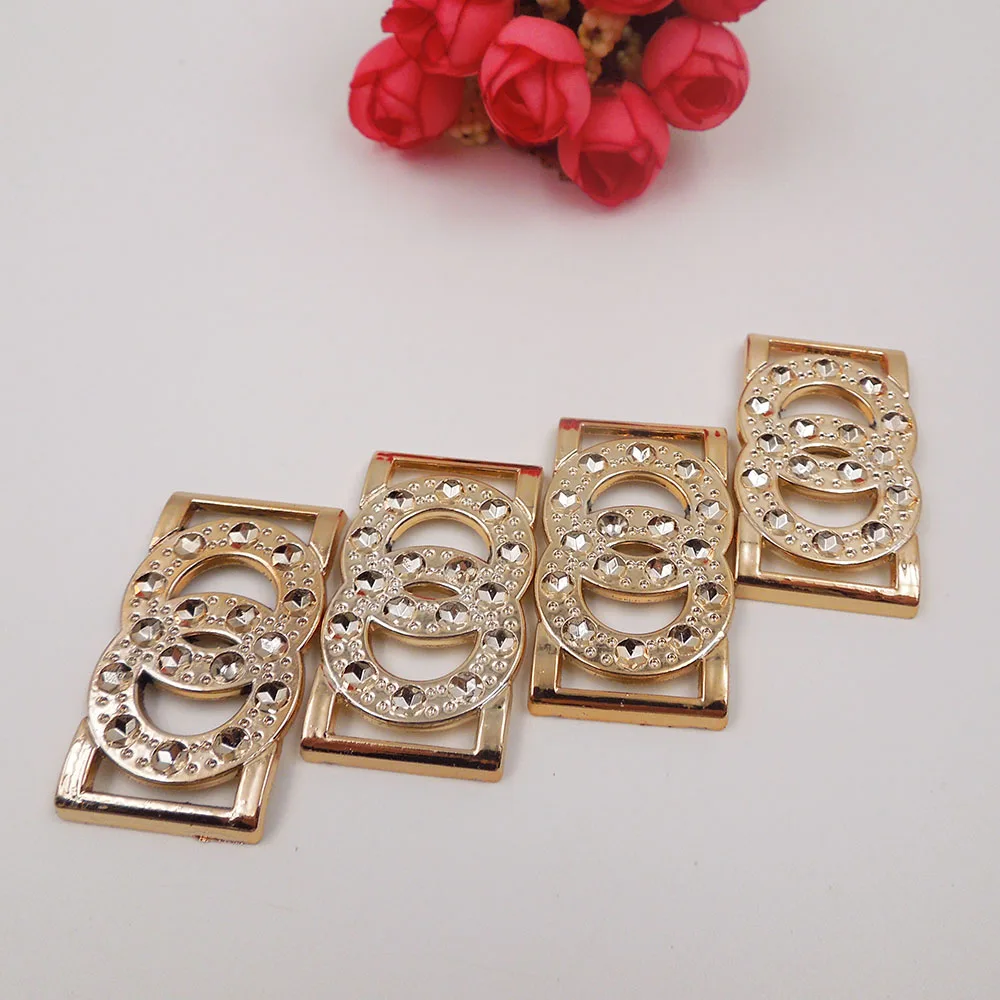 48/27 мм 15 шт. УФ покрытием цвета розового золота не выцветает и застежки для лент