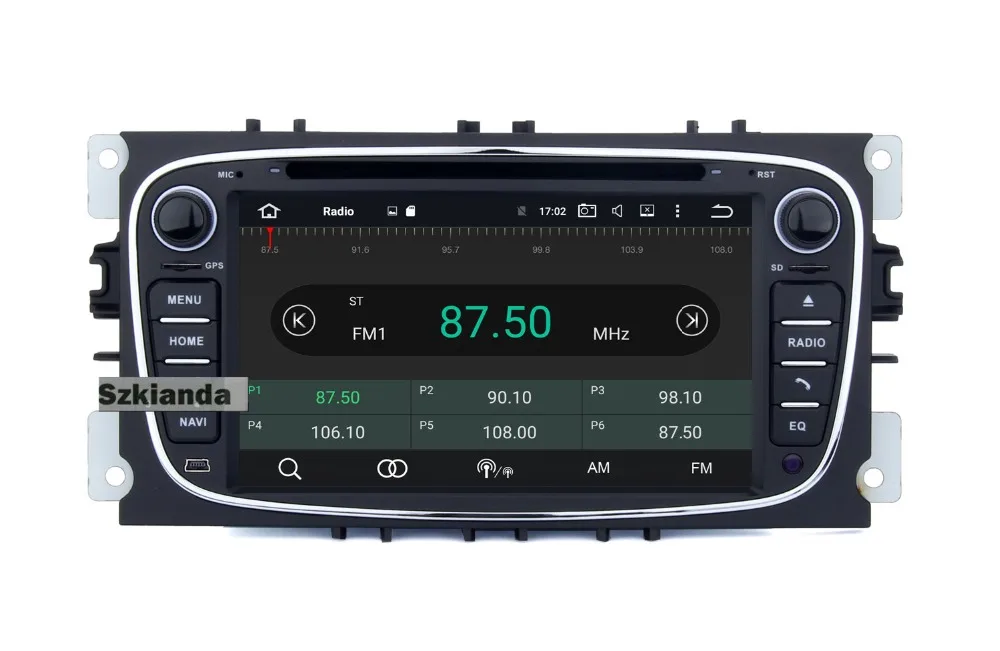 В наличии 4G + 64G андроид 10 автомобильный DVD GPS Navi для FORD Focus C Max Mondeo с поддержкой Wi Fi