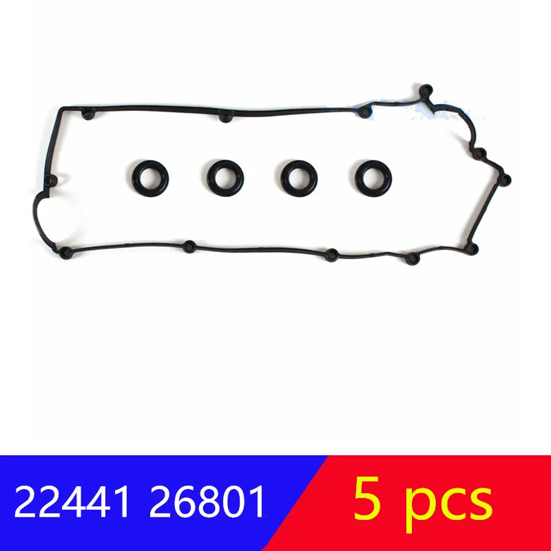 

for hyundai Elantra Accent for kia Rio1.6L 2006-2011 Valve Cover Gasket Set 2244126801 22441 26801