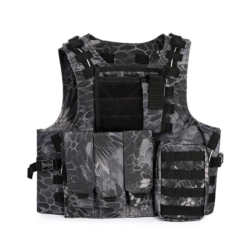 Тактический жилет для силовых органов Molle Airsoft модульный CS полевой армейский жилет для фанатов для активного отдыха тренировочный жилет