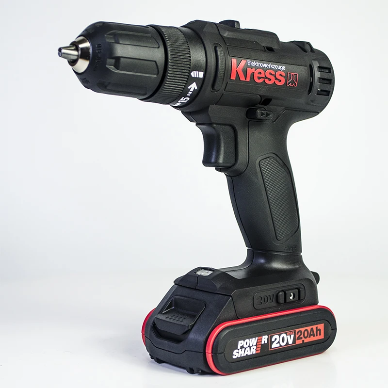 Free shipping Kress cordless electric Screwdriver KU210 drill with 2.0 battery and charger | Инструменты