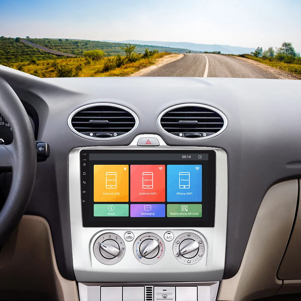 Hikity Autoradio android 2 Din Car radio Multimedia Video Player 2din HD Universal auto Stereo GPS MAP car stereo backup camera |