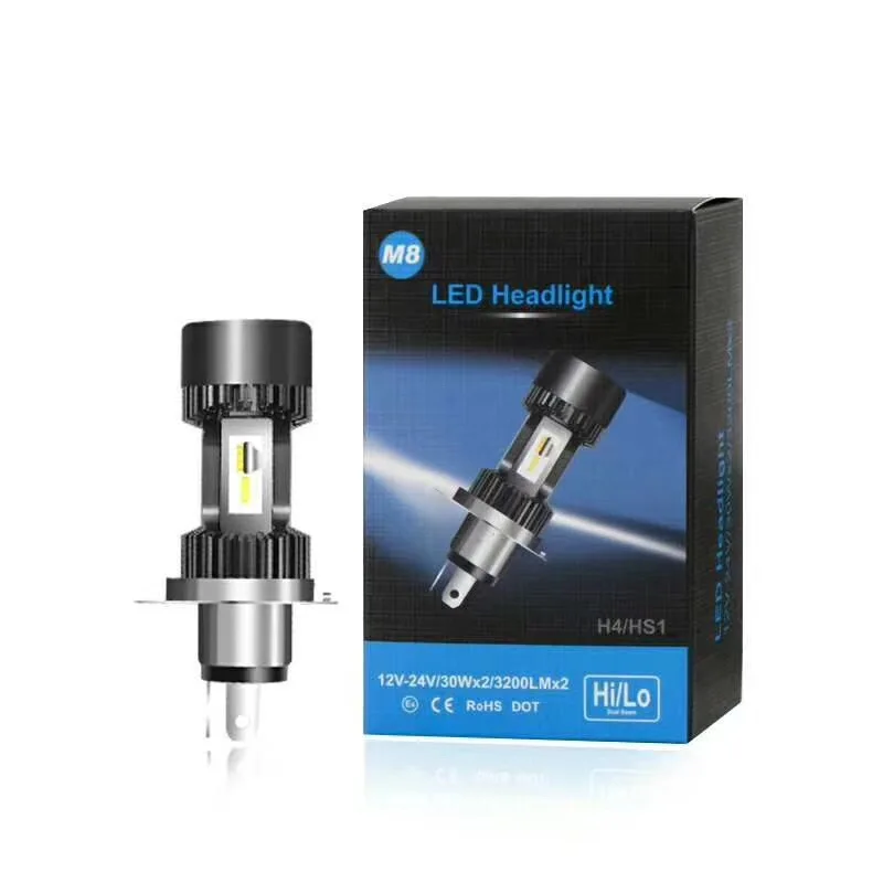GLOWTEC-светильник для головы мотоцикла 30W 3200LM высокий светильник с длительным