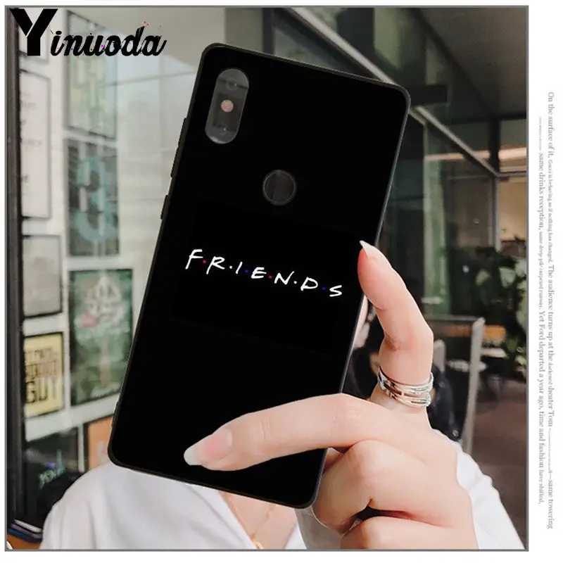 Yinuoda центральный Perk кофе друзья ТВ шоу умный чехол черный мягкий для телефона Redmi 5