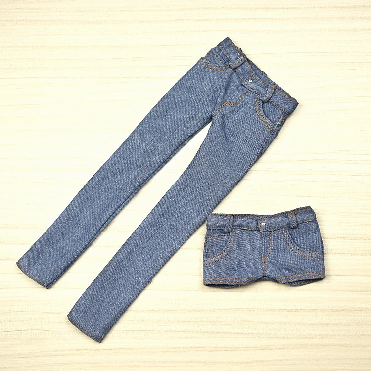 long and shorts Длинные и короткие джинсовые штаны, наряды, одежда для 1/4 BJD SD кукла Синьи 45-50 см, штаны для куклы, bjd 1/4 одежда - Цвет: long and shorts