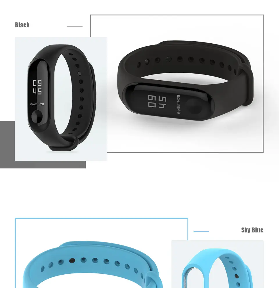 Браслет mi jobs для Xiaomi mi Band 4 3 спортивный ремешок для часов Силиконовый ремешок для Xiaomi mi Band 3 аксессуары браслет mi band 3