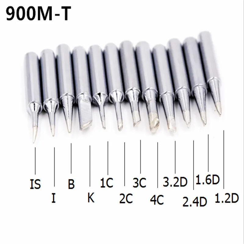 SZBFT Lead-free solder Iron tip 900M-T for hakko 933.376.907.913.951 898D 852D+ atten quick Lukey 852D soldering rework station |
