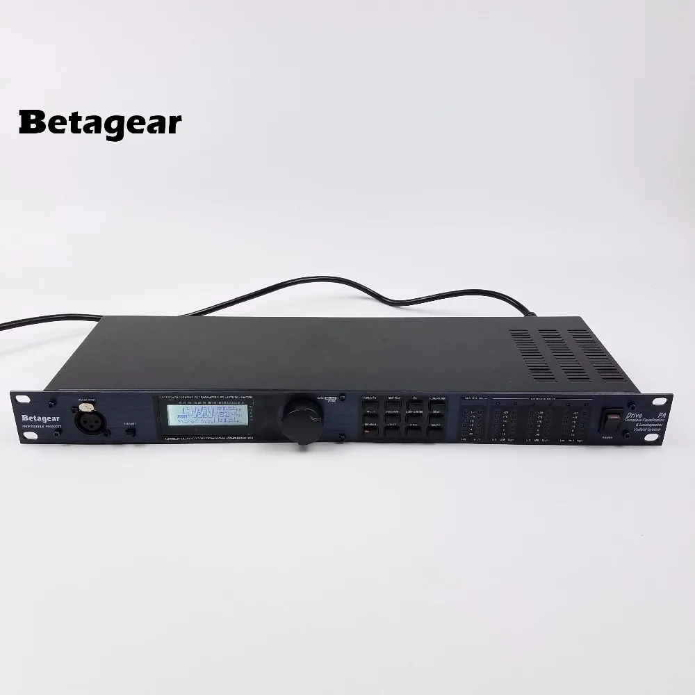 Система управления громкоговорителем Betagear Drive Rack PA с 2 входами и 6