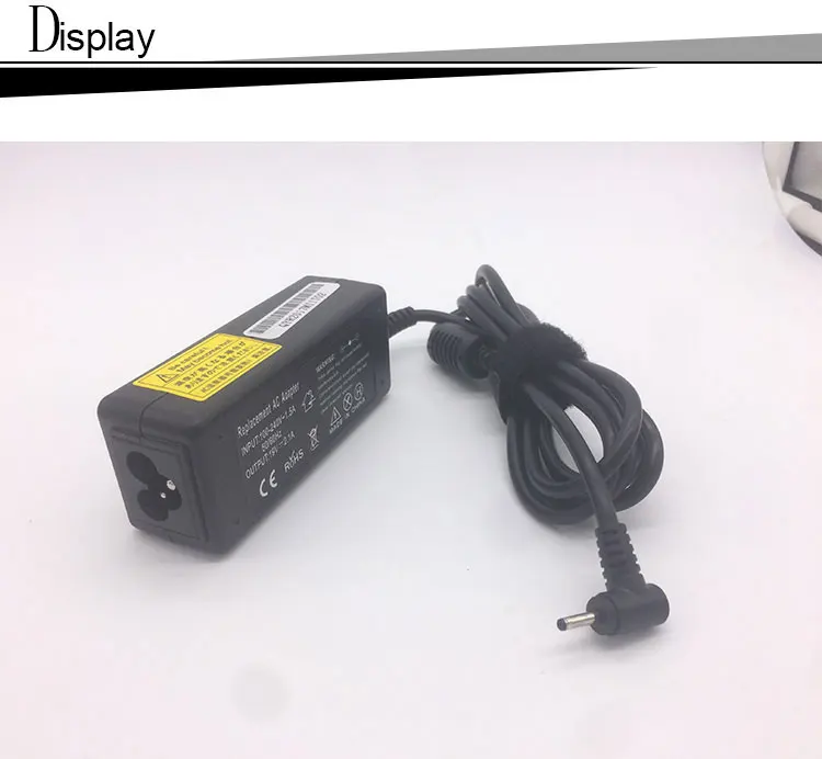 QINERN 19 в 2.1A 40 Вт 2,5*07 мм AC зарядное устройство для ноутбука ASUS Eee PC X101CH R051PX автомобильный блок питания адаптер для ноутбука ASUS