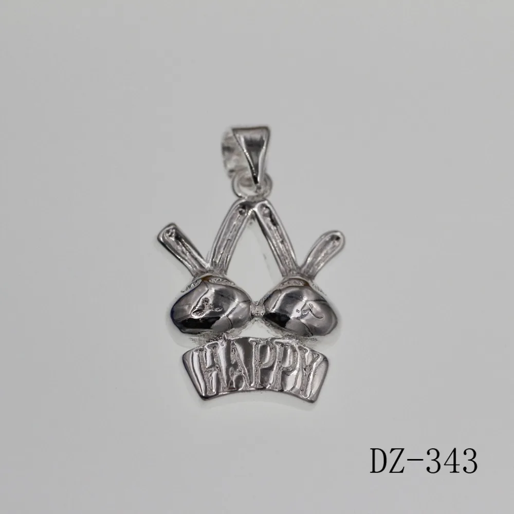 Женский кулон в виде кролика из серебра 925 пробы | Украшения и аксессуары