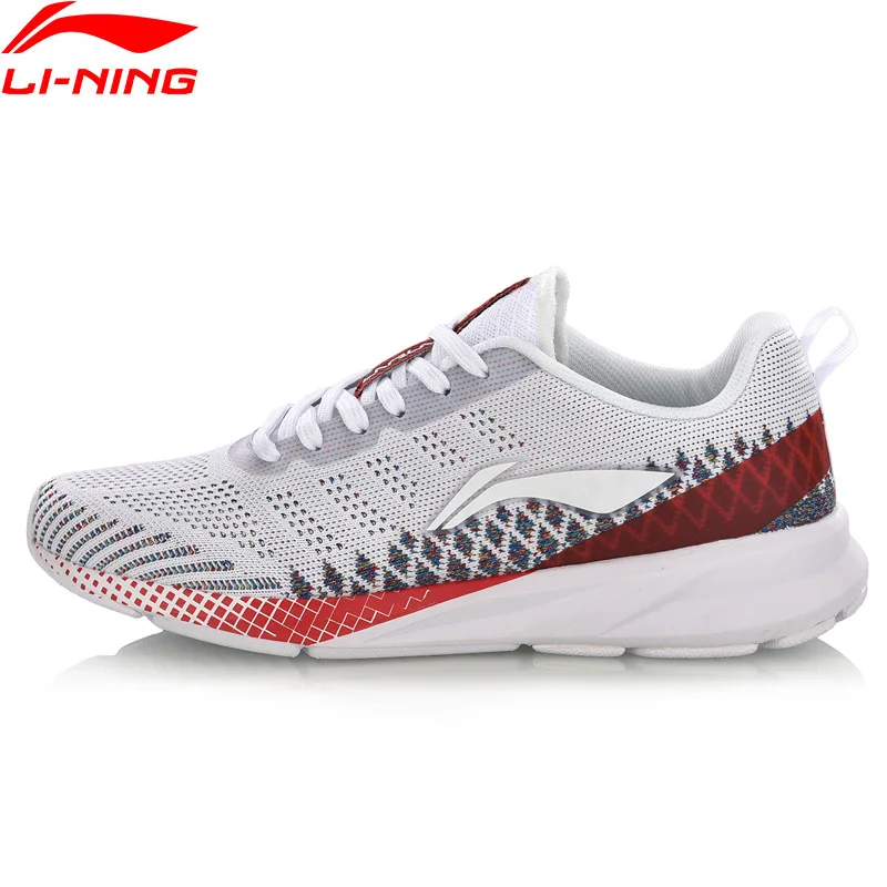 Li-Ning/Женская обувь для пробежки с цветной сеткой амортизирующая подошва дышащая