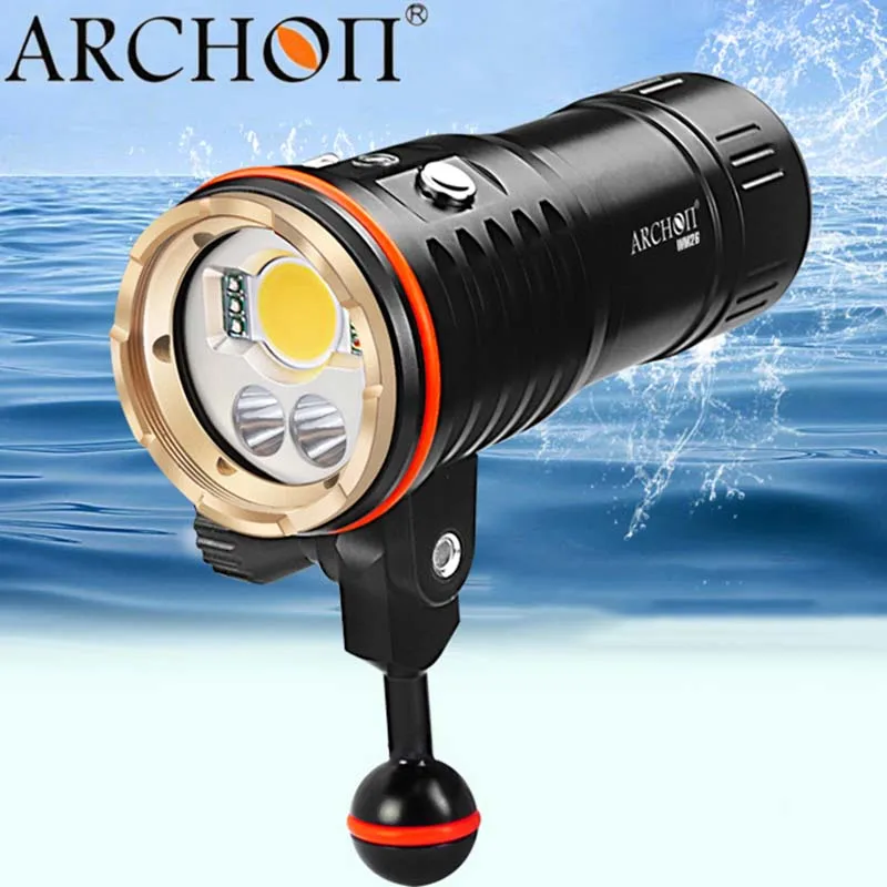 Подводный фонарик ARCHON DM20 WM26 Led * L2 U2 Torche УФ видео свет Дайвинг светодиодный