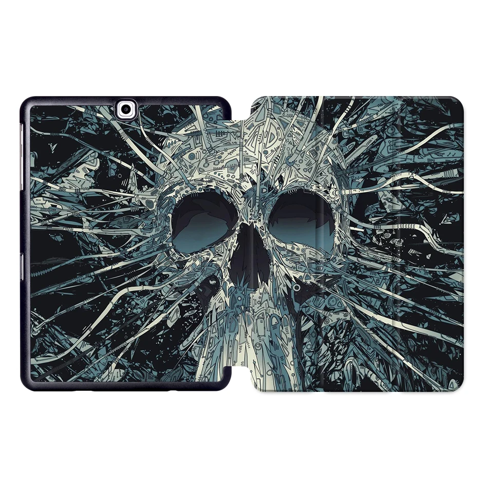 SS19 MTT Smart Cover для samsung Galaxy Tab S2 9,7 дюймов Чехол-книжка из искусственной кожи Подставка планшет чехол SM-T810 SM-T813 SM-T815 SM-T819 fundas - Цвет: SS19